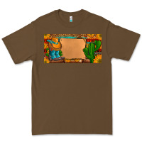 Cacao custom cowboy boots aztec sunflowers leopard license plate Premium Tee - Artiststas