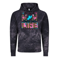 Cloud Black being a mom makes my life complete Vintage Hoodie - Zillion Design Studio