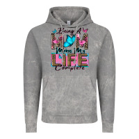 Cloud Rock being a mom makes my life complete Vintage Hoodie - Zillion Design Studio
