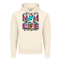 Vintage Artic being a mom makes my life complete Vintage Hoodie - Zillion Design Studio
