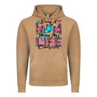 Vintage Camel being a mom makes my life complete Vintage Hoodie - Zillion Design Studio