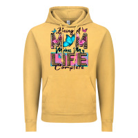 Being A Mom Makes My Life Complete Vintage Hoodie | Teevron