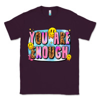 Plum you are enough Classic Tee - JahusDesignShop