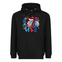 Black party in the usa Heavyweight Hoodie - MaliasSmallBusiness