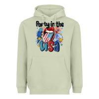 Matcha party in the usa Heavyweight Hoodie - MaliasSmallBusiness