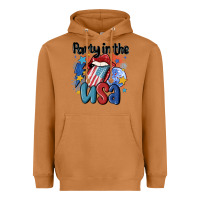 Meerkat party in the usa Heavyweight Hoodie - MaliasSmallBusiness
