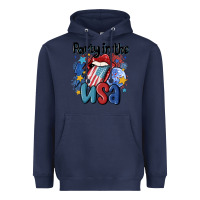 Navy party in the usa Heavyweight Hoodie - MaliasSmallBusiness
