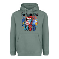 Sage party in the usa Heavyweight Hoodie - MaliasSmallBusiness