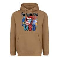 Toasted Coconut party in the usa Heavyweight Hoodie - MaliasSmallBusiness