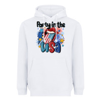 White party in the usa Heavyweight Hoodie - MaliasSmallBusiness