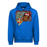 Cobalt Merry Christmas Lips Santa Urban Hoodie - Bettercallsaul