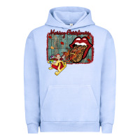 Pigment Grape Ice Merry Christmas Lips Santa Urban Hoodie - Bettercallsaul
