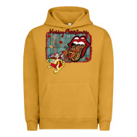 Pigment Peanut Butter Merry Christmas Lips Santa Urban Hoodie - Bettercallsaul