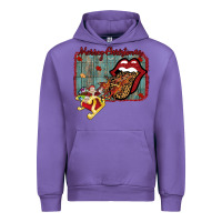 Tulip Merry Christmas Lips Santa Urban Hoodie - Bettercallsaul