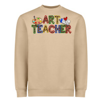 Mushroom art teacher Heavyweight Sweatshirt - Zillion Design Studio
