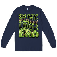 Navy in my plant lady era Long Sleeve Tee - JahusDesignShop