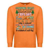 Carrot camping rules Premium Sweatshirt - MaliasSmallBusiness