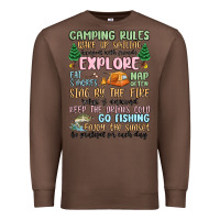 Chestnut camping rules Premium Sweatshirt - MaliasSmallBusiness