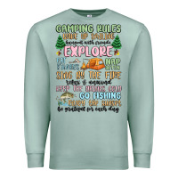 Seafoam camping rules Premium Sweatshirt - MaliasSmallBusiness
