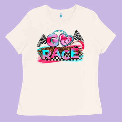 Go Race Ladies Tee Designed By Adodesignshop