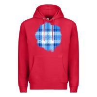 Cardinal Winter Tartan Patch Premium Hoodie - BundleAndBundleShop