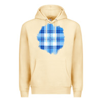 Pina Colada Winter Tartan Patch Premium Hoodie - BundleAndBundleShop