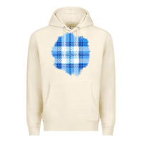 Tofu Winter Tartan Patch Premium Hoodie - BundleAndBundleShop