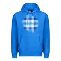 True Royal Winter Tartan Patch Premium Hoodie - BundleAndBundleShop