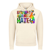 Vintage Artic straight against hate pride lgbtq Vintage Hoodie - texasbilliewilder