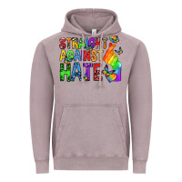 Vintage Zinc straight against hate pride lgbtq Vintage Hoodie - texasbilliewilder