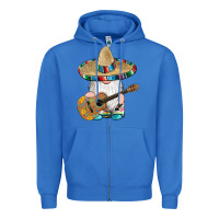 True Royal mexican gnomes guitar sombrero serape Zipper Hoodie - Artiststas