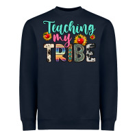 Navy teaching my tribe Heavyweight Sweatshirt - Zillion Design Studio