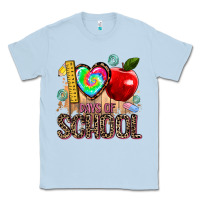 Dusty Blue 100 days of school Classic Tee - AdoDesignShop