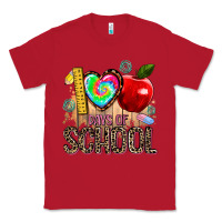 Red 100 days of school Classic Tee - AdoDesignShop