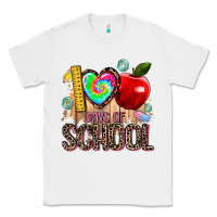 White 100 days of school Classic Tee - AdoDesignShop
