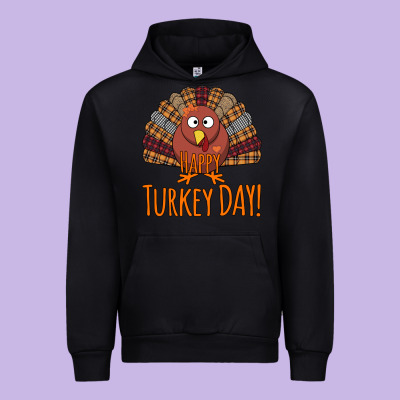 Happy Turkey Day - Thanksgiving Party Urban Hoodie Designed By Bettercallsaul
