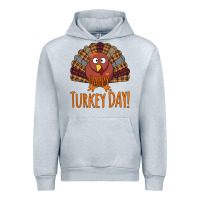 Heather Grey Happy Turkey Day - Thanksgiving Party Urban Hoodie - Bettercallsaul