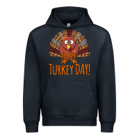 Navy Happy Turkey Day - Thanksgiving Party Urban Hoodie - Bettercallsaul