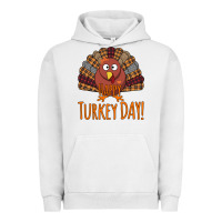 Pigment Lunar Rock Happy Turkey Day - Thanksgiving Party Urban Hoodie - Bettercallsaul