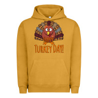 Pigment Peanut Butter Happy Turkey Day - Thanksgiving Party Urban Hoodie - Bettercallsaul