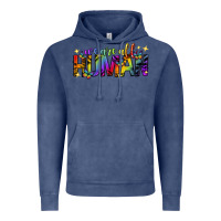 Vintage Denim we are all human pride lgbtq Vintage Hoodie - texasbilliewilder