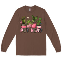 Chestnut pot head plants Long Sleeve Tee - JahusDesignShop