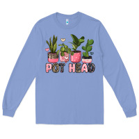 Colony Blue pot head plants Long Sleeve Tee - JahusDesignShop