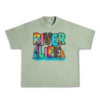 Oil Green river life kayaking Urban Heavy Tee - Zillion Design Studio