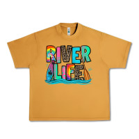 Peanut Butter river life kayaking Urban Heavy Tee - Zillion Design Studio
