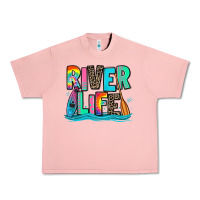 Salmon river life kayaking Urban Heavy Tee - Zillion Design Studio