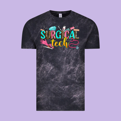 Surgical Tech Vintage Tee Designed By Zillion Design Studio