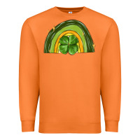 Carrot st patrick s day shamrock rainbow Premium Sweatshirt - MaliasSmallBusiness