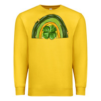 Lemon st patrick s day shamrock rainbow Premium Sweatshirt - MaliasSmallBusiness