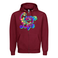 Burgundy camp life Zipper Hoodie - JahusDesignShop